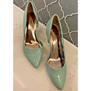 Steve Madden Kopykat Dress High Heel Shoes Size 8 Light Green Spring